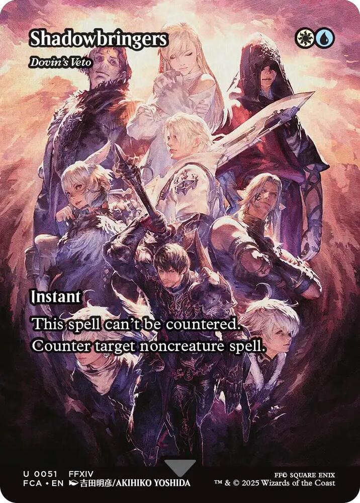 Shadowbringers Dovins Veto Showcase (FINAL FANTASY: Through the Ages)  - Foil