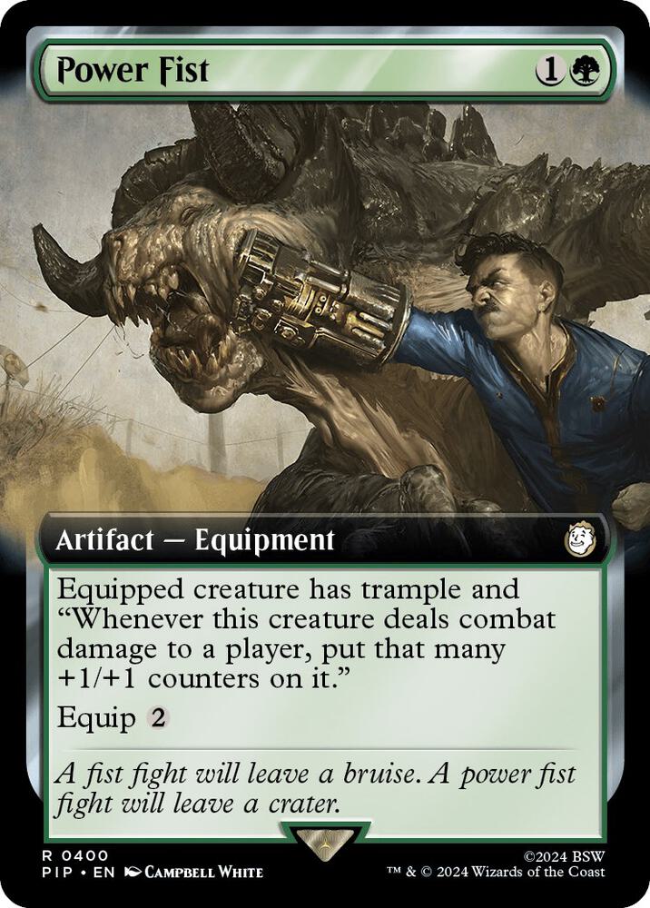 Power Fist Extended Art (Universes Beyond: Fallout) 