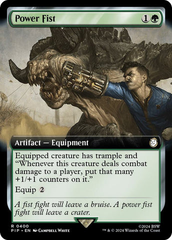 Power Fist Extended Art (Universes Beyond: Fallout) 