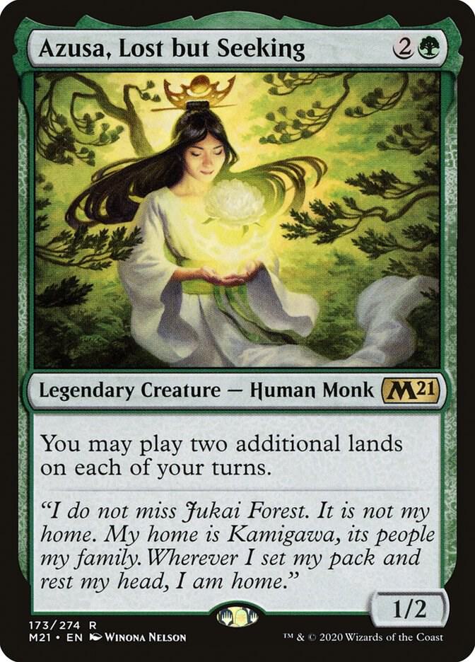 Azusa Lost but Seeking (Core Set 2021) 