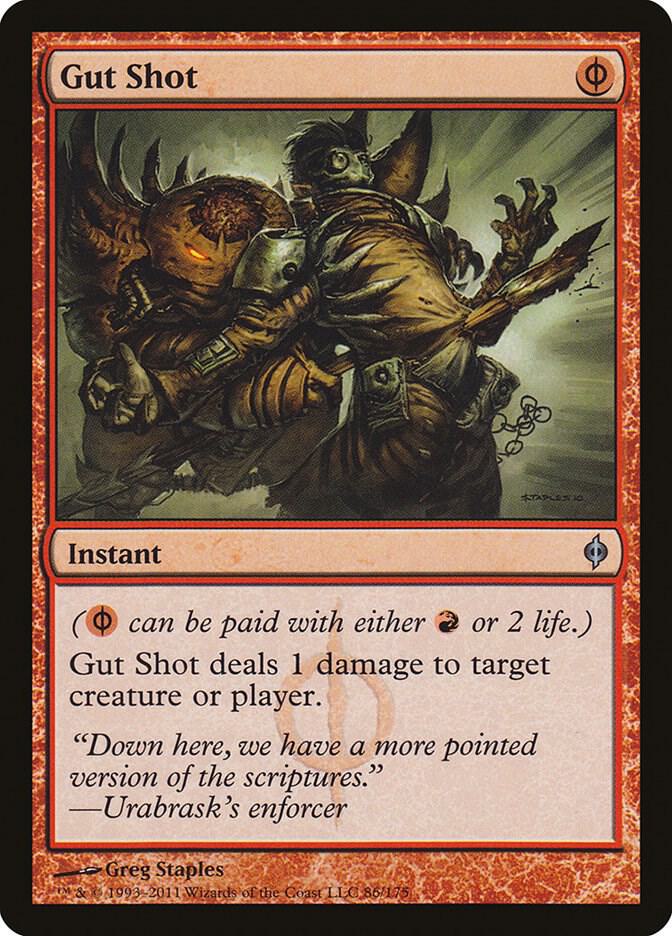 Gut Shot (New Phyrexia) 