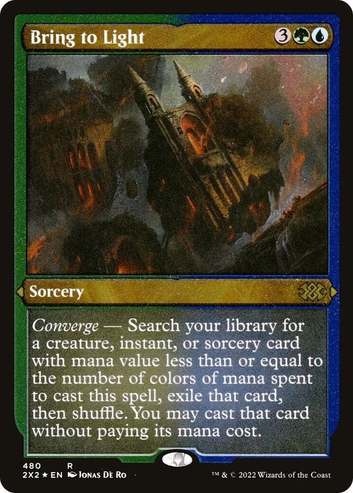 Bring to Light Foil Etched (Double Masters 2022)  - Foil