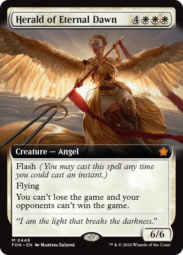 Herald of Eternal Dawn 446 (Foundations)  - Extended Art