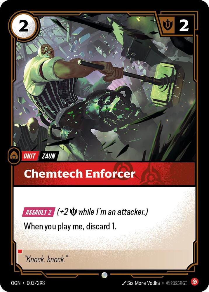 Chemtech Enforcer (Origins)  - Foil