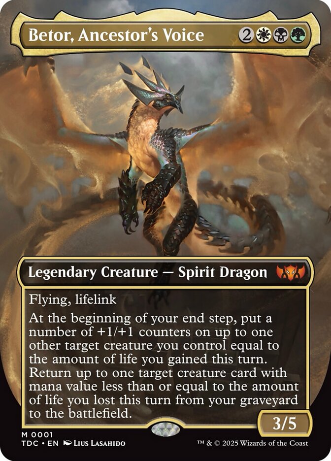 Betor, Ancestor's Voice (Commander: Tarkir: Dragonstorm) 