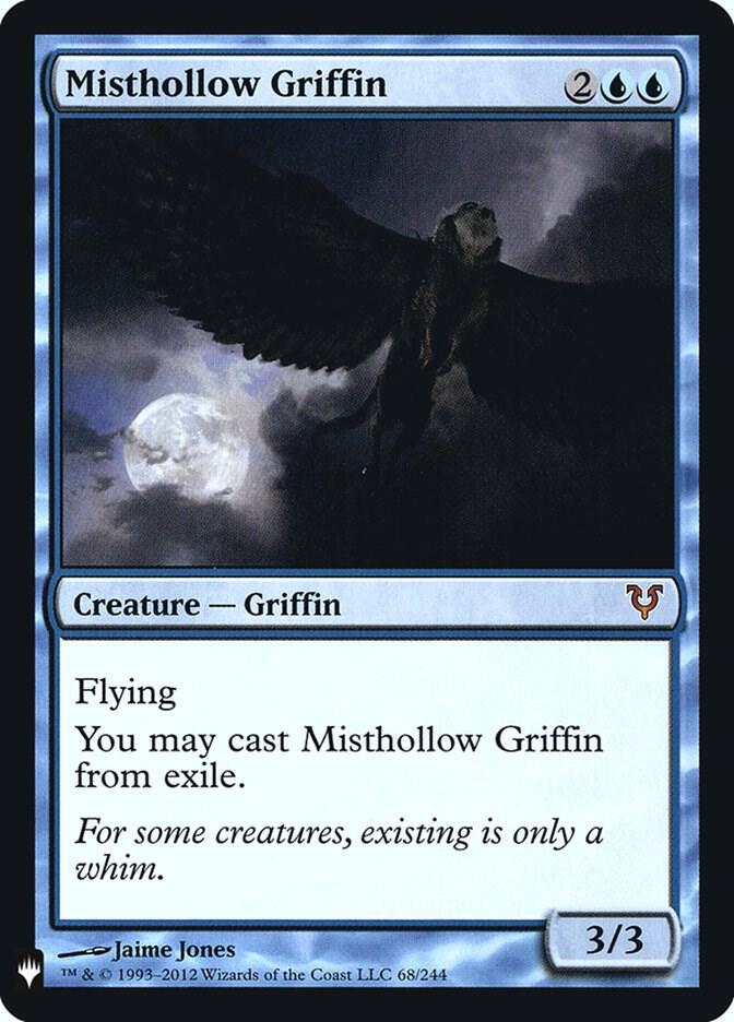 Misthollow Griffin (The List Reprints)  - Foil