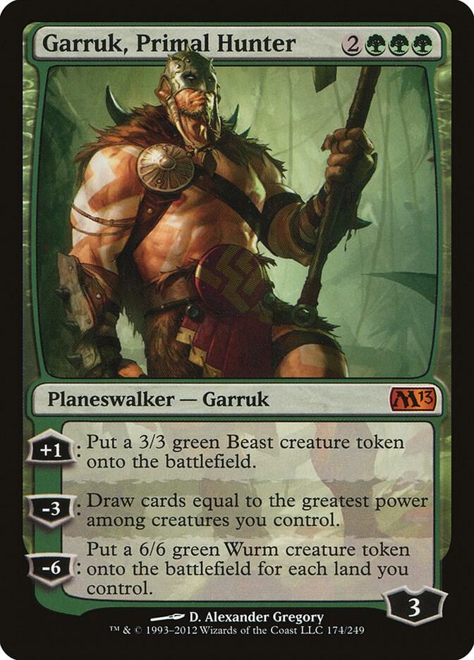 Garruk Primal Hunter (Magic 2013 (M13)) 