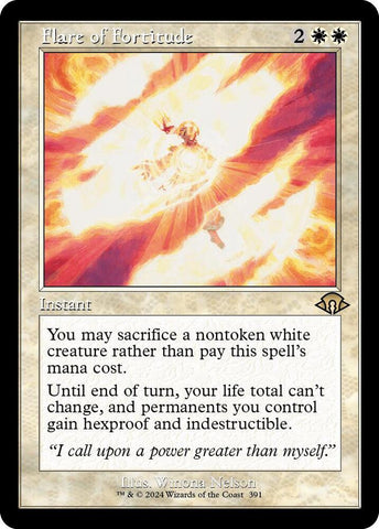 Flare of Fortitude 391/319 (Modern Horizons 3)  - Retro