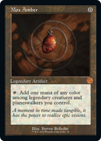 Mox Amber (The Brothers' War: Retro Frame Artifacts) 