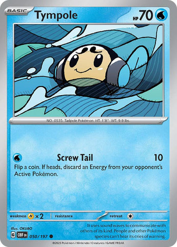 Tympole 050/197 (SV03: Obsidian Flames)  - Reverse Holofoil