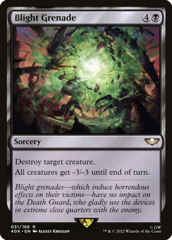 Blight Grenade 31/617 (Universes Beyond: Warhammer 40,000) 