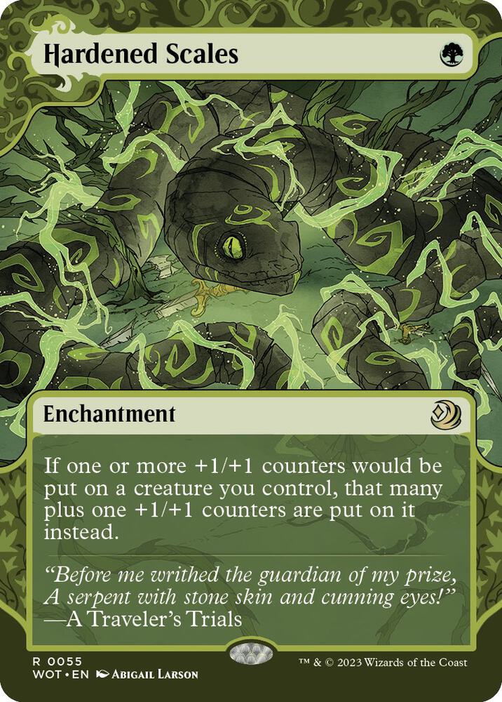 Hardened Scales (Wilds of Eldraine: Enchanting Tales)  - Foil