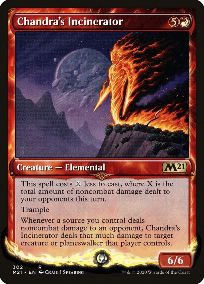 Chandras Incinerator Showcase (Core Set 2021) 