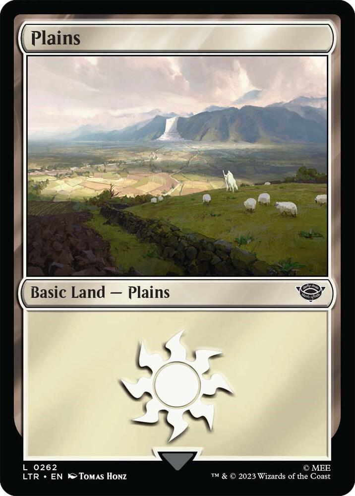Plains 0262 262 (Universes Beyond: The Lord of the Rings: Tales of Middle-earth)  - Foil