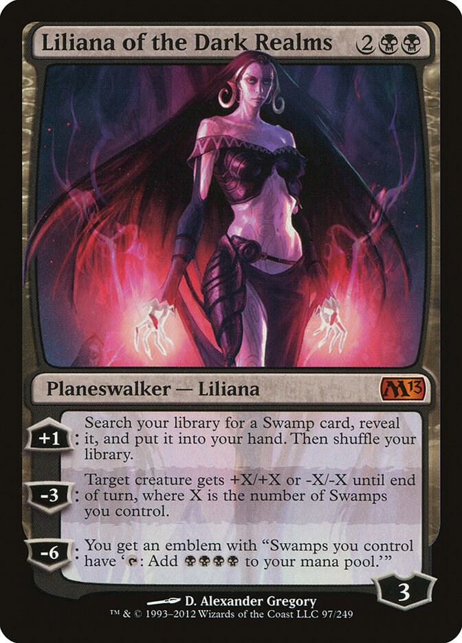 Liliana of the Dark Realms (Magic 2013 (M13)) 