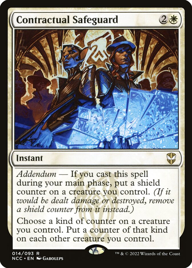 Contractual Safeguard (Commander: Streets of New Capenna) 