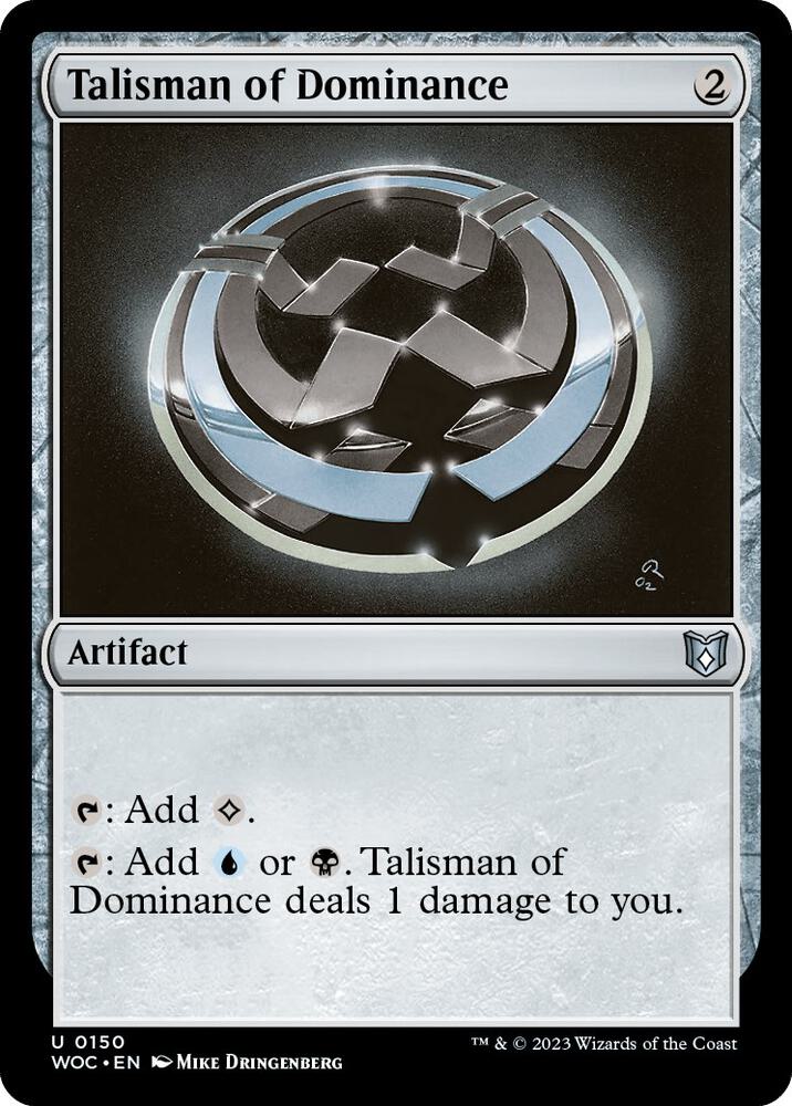Talisman of Dominance 150/173 (Commander: Wilds of Eldraine) 