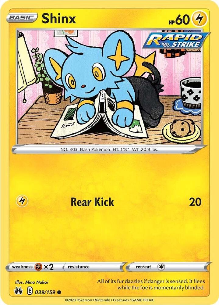 Shinx 039/159 (Crown Zenith) 
