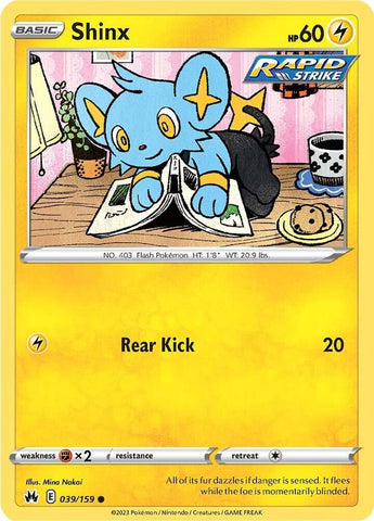 Shinx 039/159 (Crown Zenith) 