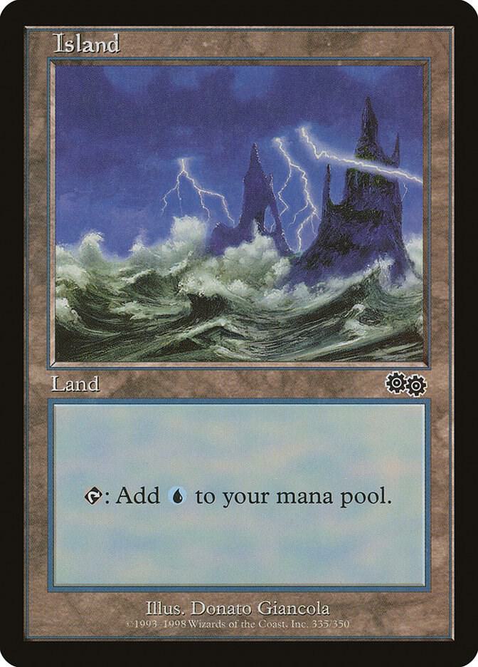 Island 335 (Urza's Saga) 
