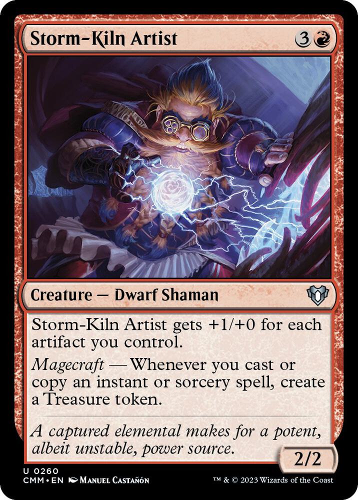 Storm Kiln Artist (Commander Masters) 