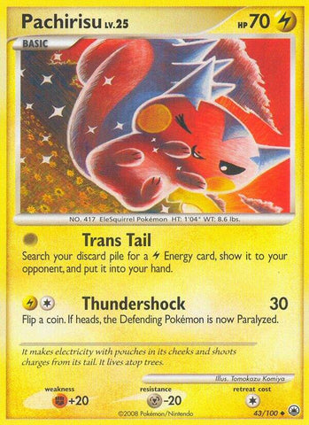 Pachirisu 43/100 (Majestic Dawn) 