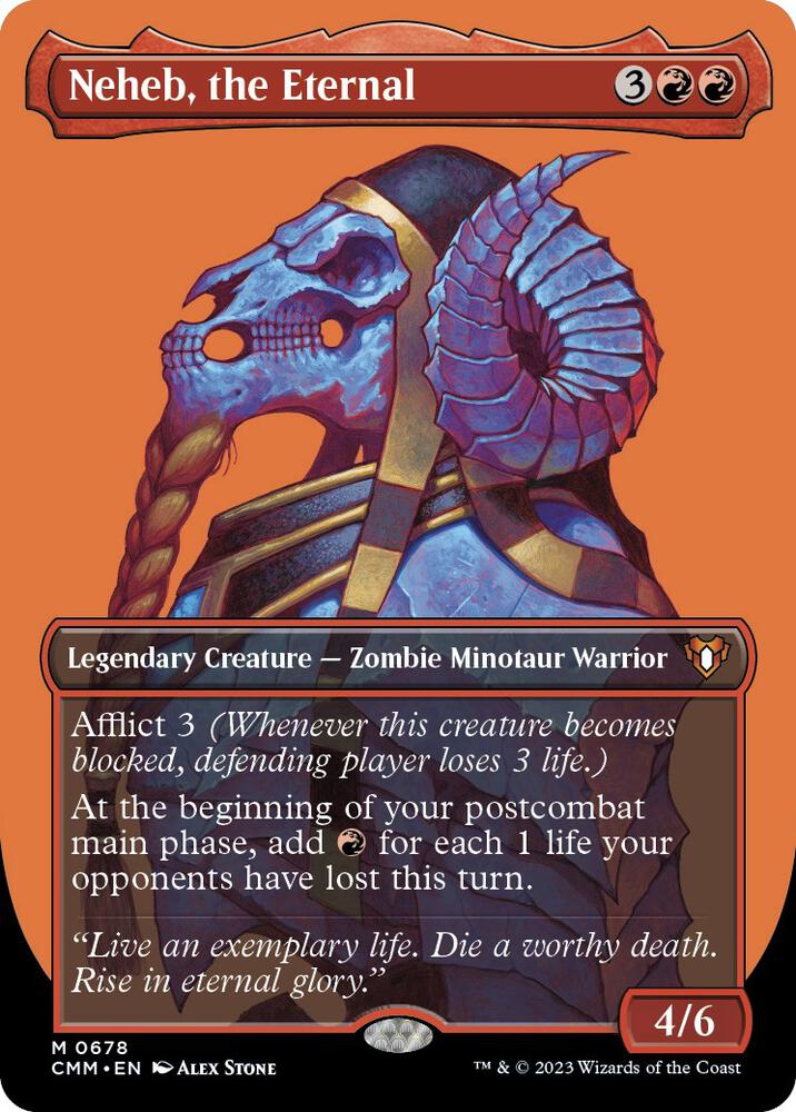 Neheb the Eternal Borderless (Commander Masters) 