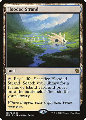 Flooded Strand (Khans of Tarkir) 