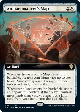 Archaeomancers Map Extended Art (Commander 2021) 