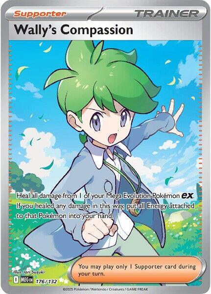 Wally's Compassion 176/132 (ME01: Mega Evolution)  - Holofoil