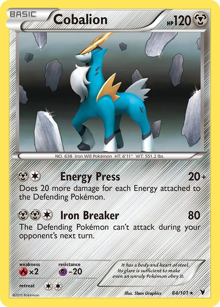 Cobalion 84/101 (Noble Victories)  - Holofoil