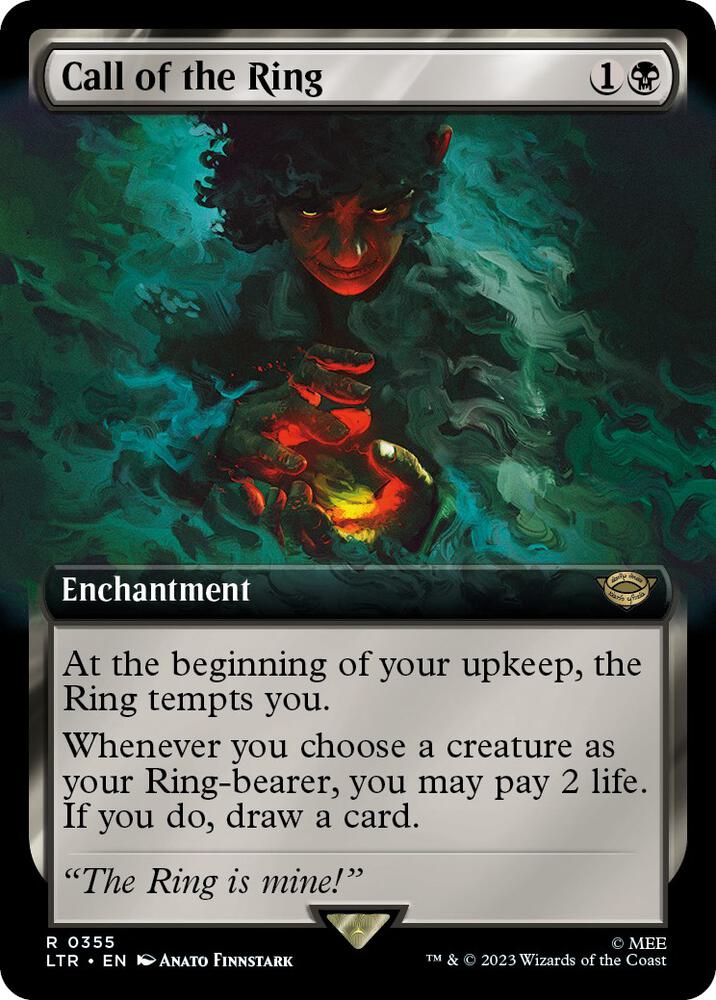 Call of the Ring Extended Art (Universes Beyond: The Lord of the Rings: Tales of Middle-earth) 