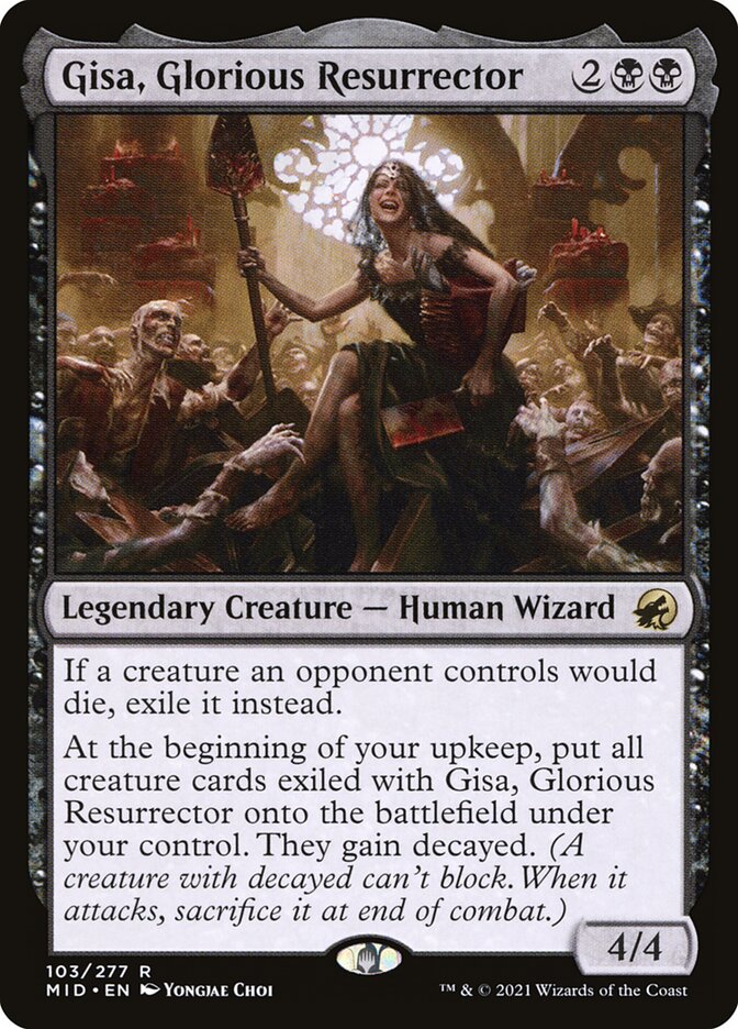 Gisa, Glorious Resurrector (Innistrad: Midnight Hunt) 