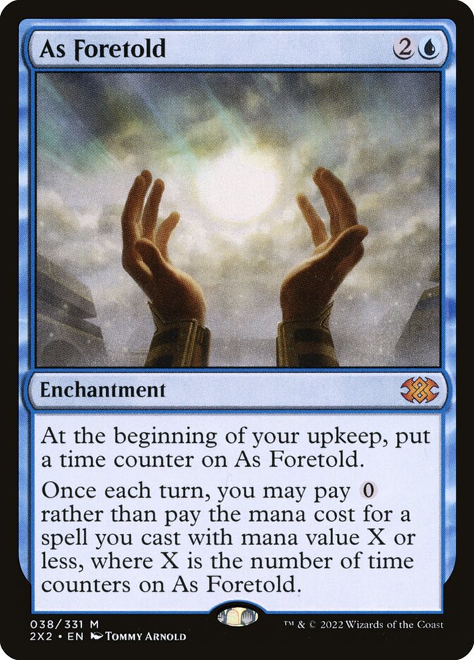 As Foretold (Double Masters 2022)  - Foil