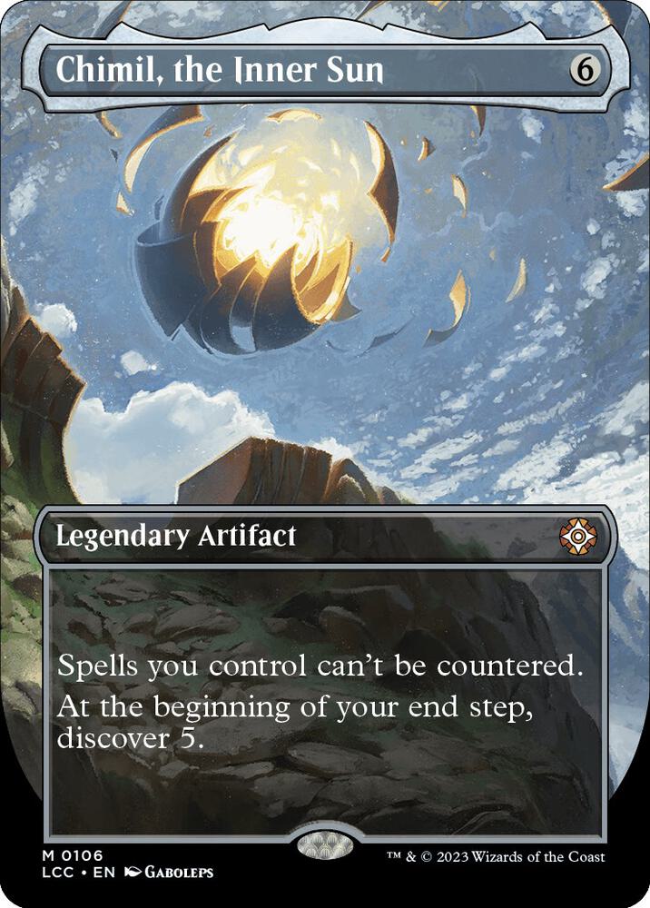 Chimil, the Inner Sun 106/370 (Commander: The Lost Caverns of Ixalan)  - Borderless