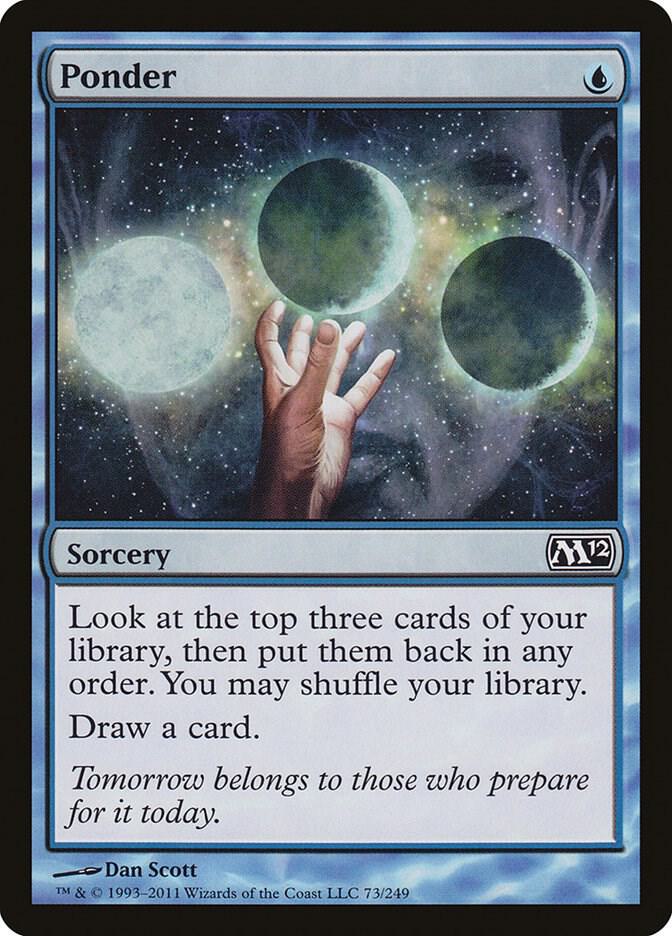 Ponder 73 (Magic 2012 (M12)) 