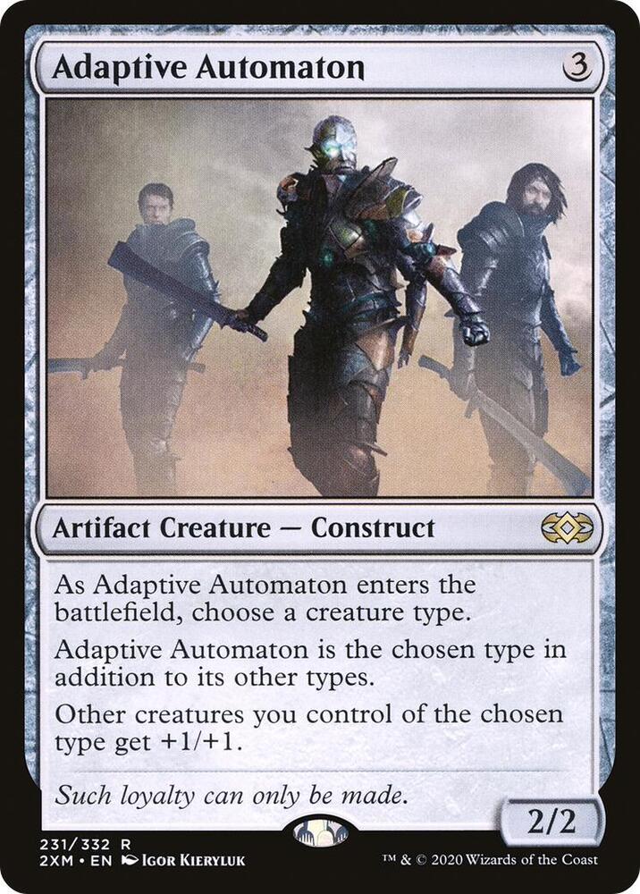 Adaptive Automaton (Double Masters)  - Foil
