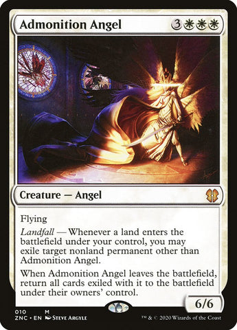 Admonition Angel (Commander: Zendikar Rising) 