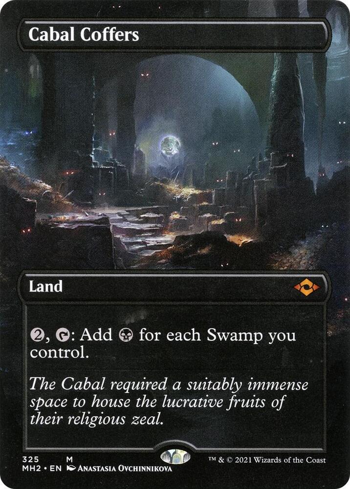 Cabal Coffers Borderless 325 (Modern Horizons 2) 