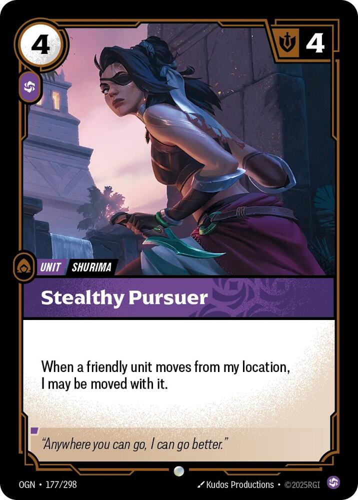 Stealthy Pursuer (Origins)  - Foil