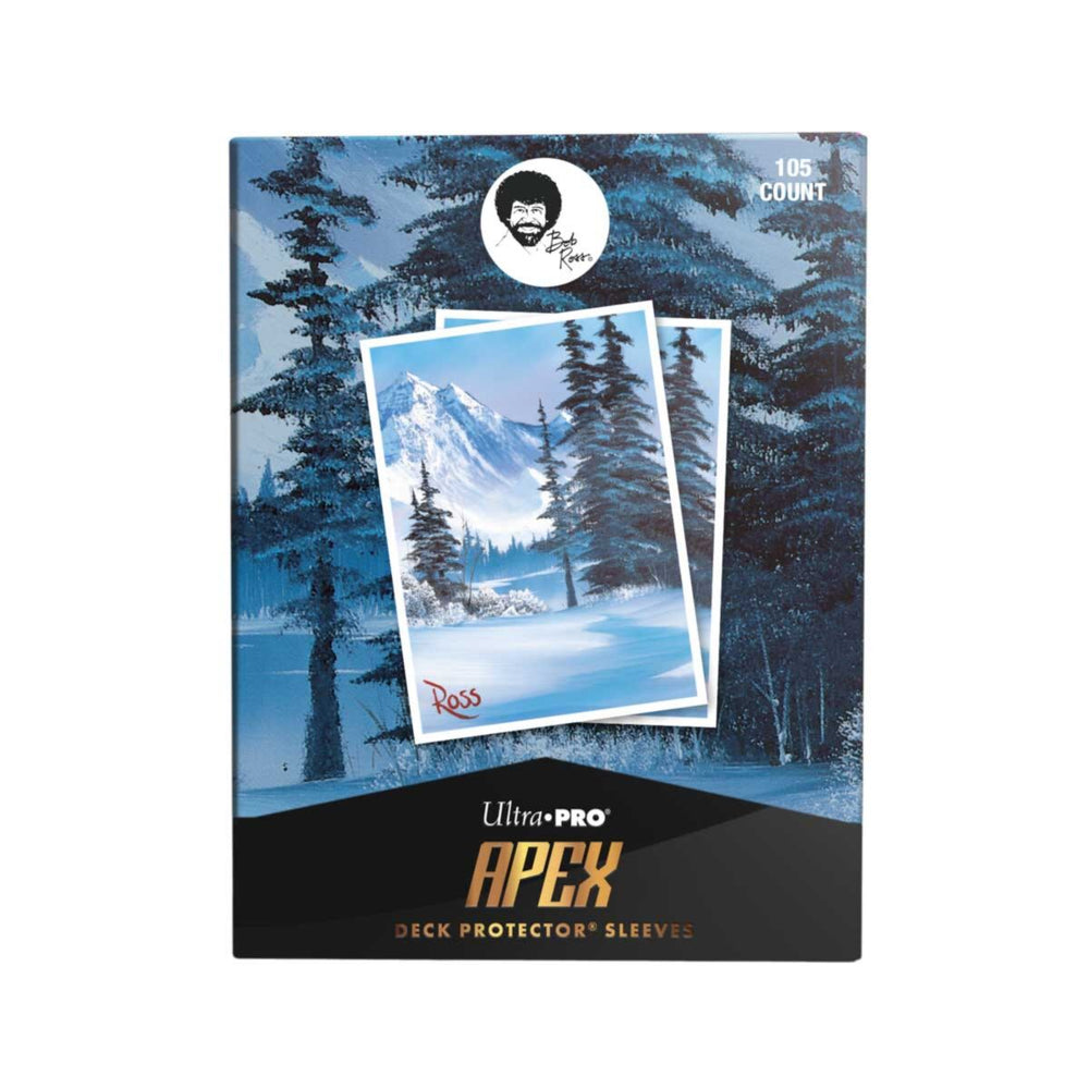 Ultra Pro: UP16522 Bob Ross - Winter Paradise 105ct APEX Deck Protector Sleeves