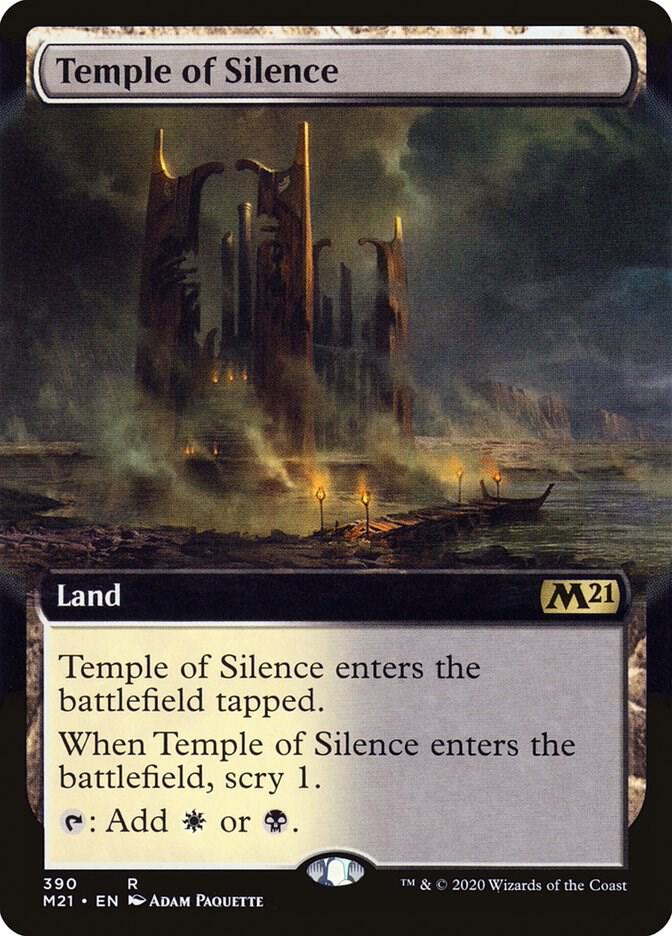 Temple of Silence Extended Art (Core Set 2021) 