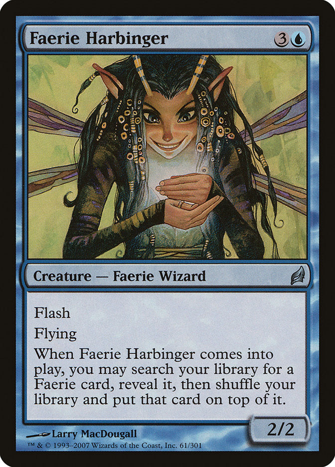 Faerie Harbinger 61 (Lorwyn) 