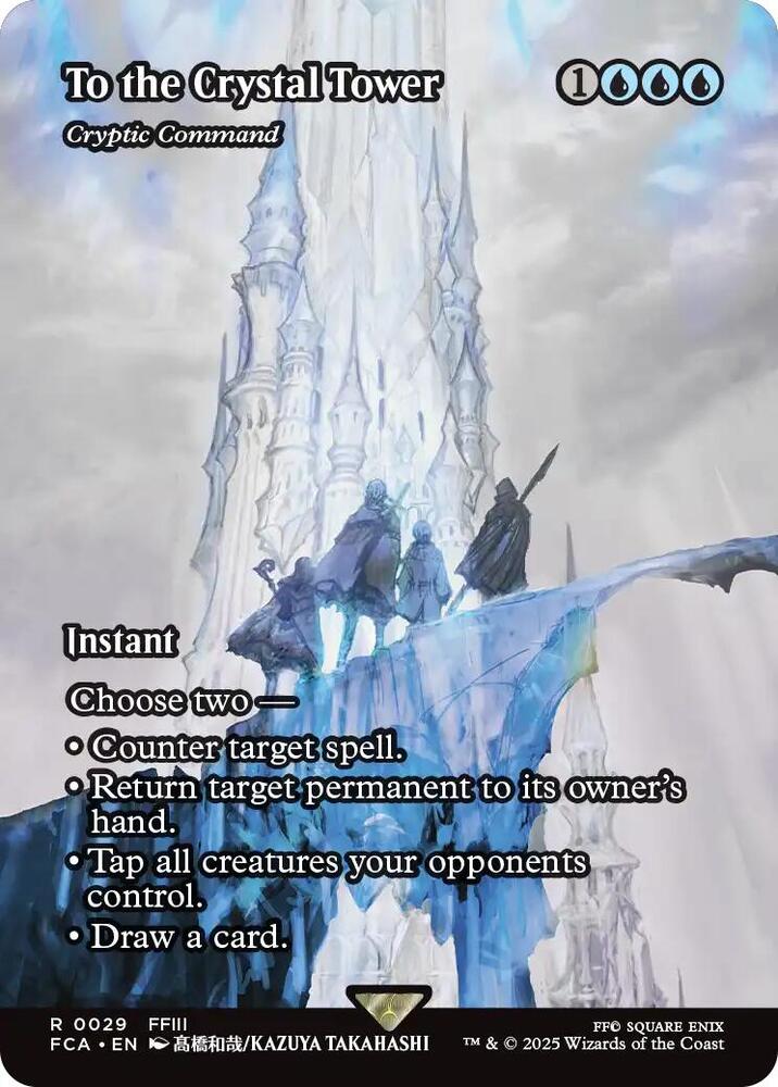 To the Crystal Tower Cryptic Command Showcase (FINAL FANTASY: Through the Ages) 