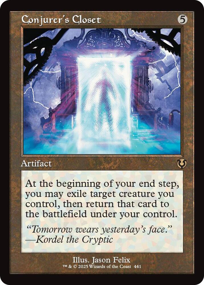 Conjurers Closet Retro Frame (Innistrad Remastered)  - Foil