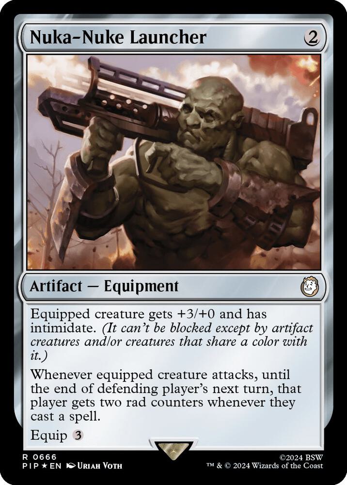 Nuka Nuke Launcher Surge Foil (Universes Beyond: Fallout)  - Foil