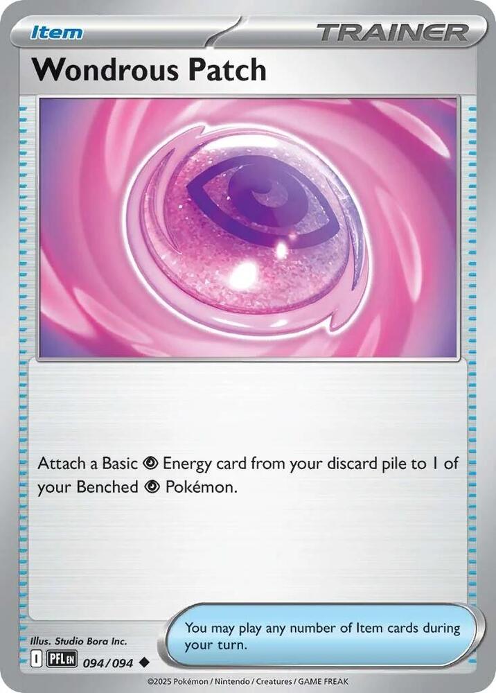 Wondrous Patch 094/094 (ME02: Phantasmal Flames)  - Reverse Holofoil