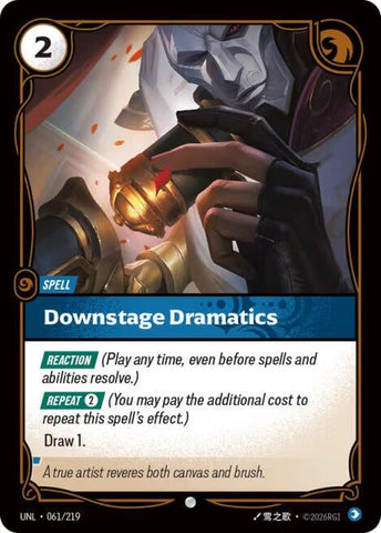 Downstage Dramatics 61/219 (Unleashed)  - Foil