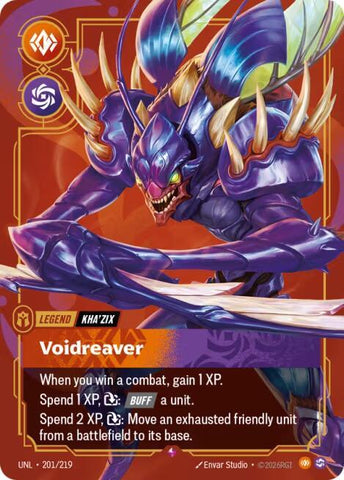 Kha'Zix - Voidreaver 201/219 (Unleashed)  - Foil