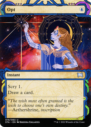 Opt  19 (Strixhaven: Mystical Archive)  - Etched Foil